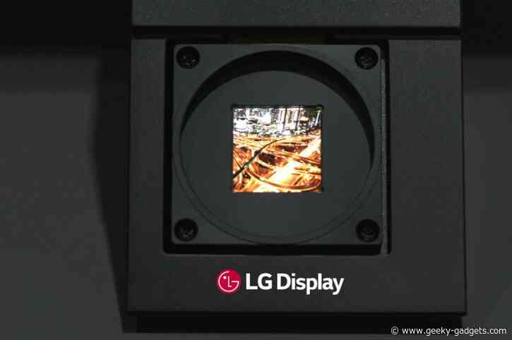 LG 4K OLEDoS Display for VR headsets unveiled