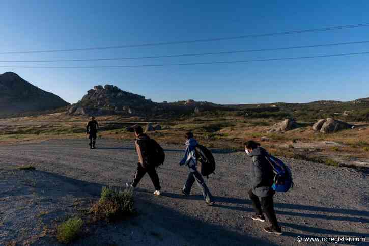 The latest hot spot for illegal border crossings is San Diego. But routes change quickly