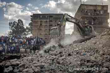 News24 | Four rescued from collapsed building in Kenya, more feared trapped
