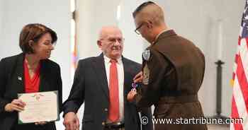 73 years after he was wounded in Korea, Minnesota man receives his Purple Heart