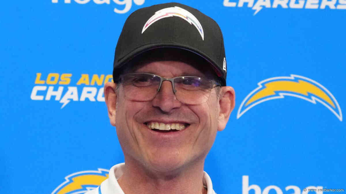 Los Angeles Chargers Primed for Playoffs? Oddsmakers Give Bolts 58% Chance to Make the Cut in Harbaugh’s 1st Year