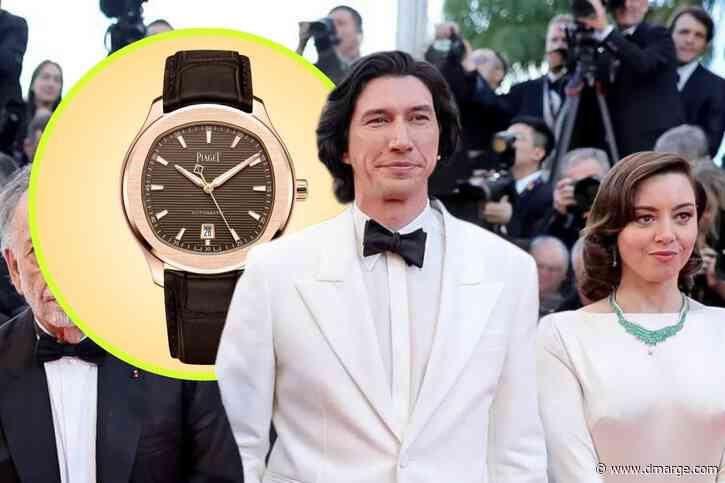 Adam Driver Completes Cannes Red Carpet Look With A Timepiece Worthy Of Old Hollywood