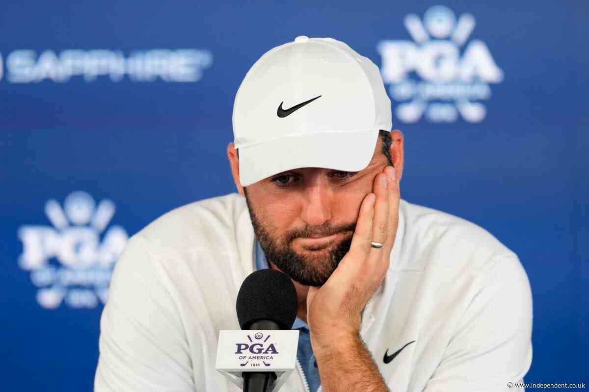 Scottie Scheffler says ‘stretching in a jail cell was a first’ after arrest at PGA Championship