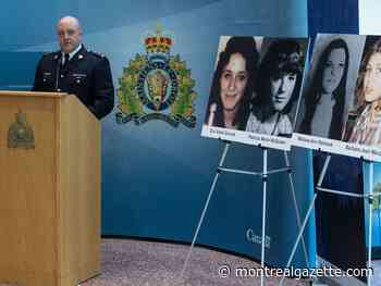 Mounties say U.S. sex offender killed four girls, women in Calgary in the 1970s