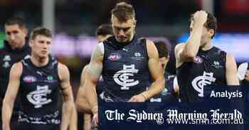As the casualties mount, Carlton’s season is on the brink