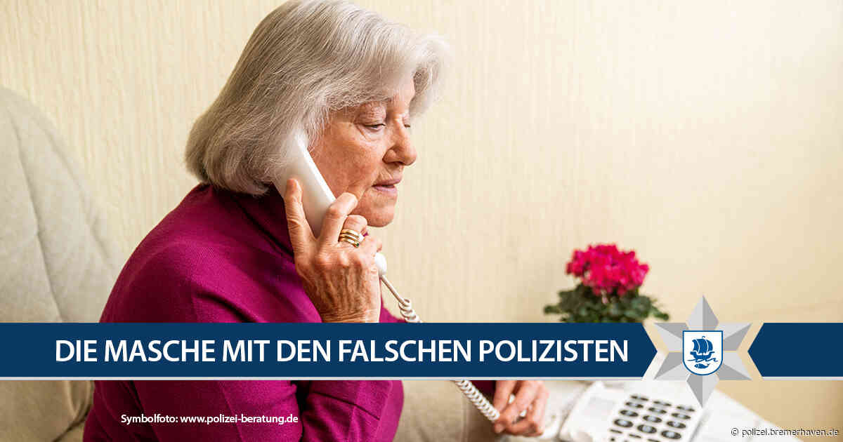 Trickbetrüger geben sich am Telefon als Polizeibeamte aus – Senioren reagieren vorbildlich