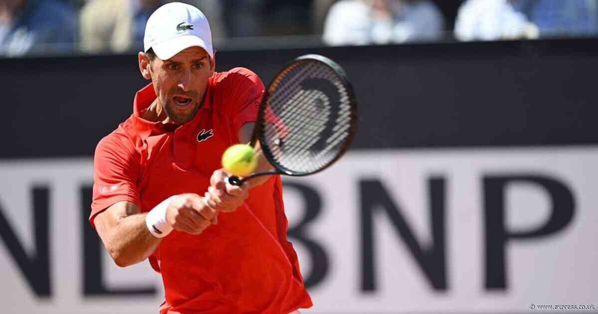 Novak Djokovic takes drastic measure to prepare for French Open by entering ATP 250