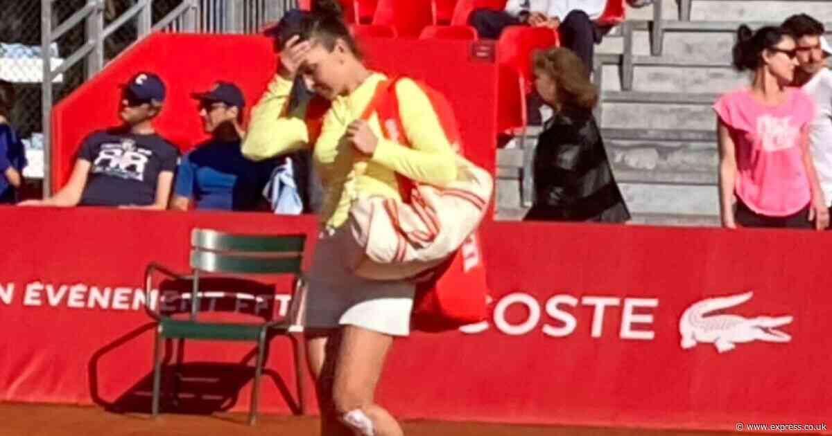 Simona Halep releases statement after retiring from second match back after doping ban