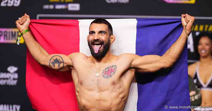 Benoit Saint Denis: Grappling at ADXC provides motivation after ‘difficult fight’ with Dustin Poirier