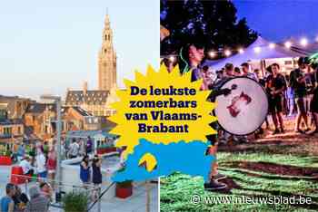 OVERZICHT. Van aangelegde stranden tot ochtendlijke yogasessies: in deze zomerbars in Vlaams-Brabant kan je terecht