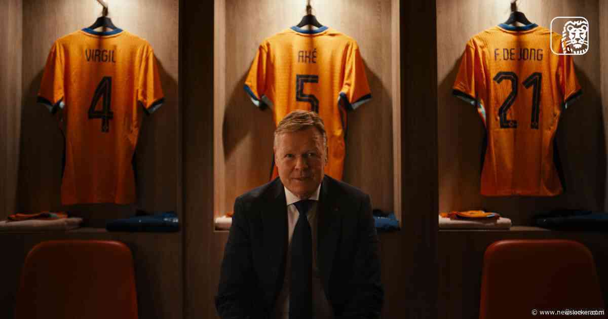 Oranje-bondscoach Ronald Koeman schittert in EK-commercial: ‘Dát is het Oranje-dna’