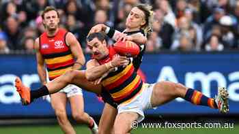 LIVE AFL: Crows claw to keep fading season alive against double-boosted Pies