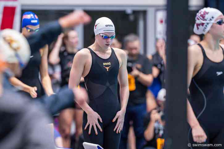 Erin Gemmell Remains 5th in US with 200 FR Season Best of 1:57.51 at Longhorn Elite Invite