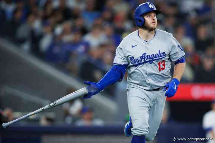 Dodgers’ Max Muncy goes to IL, James Outman demoted in series of roster moves