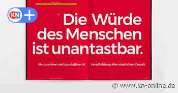 Das Grundgesetz der Bundesrepublik Deutschland als Magazin: Die Würde des Menschen ist unantastbar