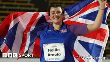 Arnold wins sixth Para Athletics World javelin title
