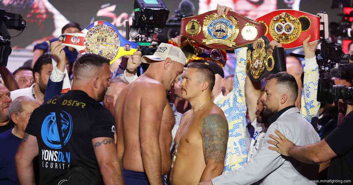 Fury vs. Usyk Results: Live updates of the undercard and main event