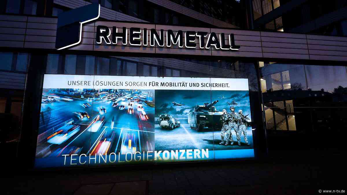 Hohe Renditechance: Rheinmetall mit 19-Prozent-Chance