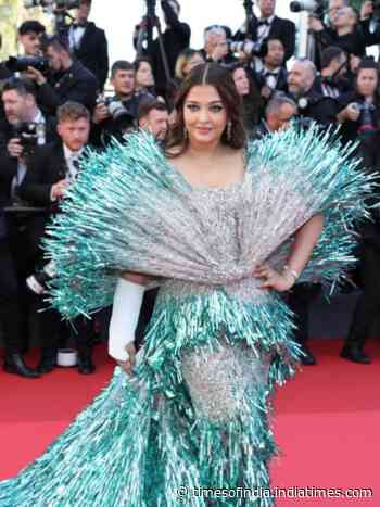 All about Aishwarya's dramatic blue ensemble at Cannes