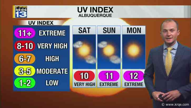 Triple-digit heat in store for parts of New Mexico this weekend