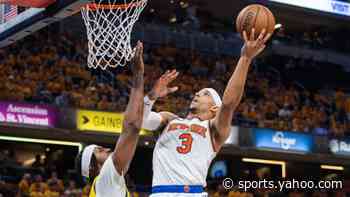 Josh Hart's Knicks teammates believe he'll make Game 7 despite abdominal injury
