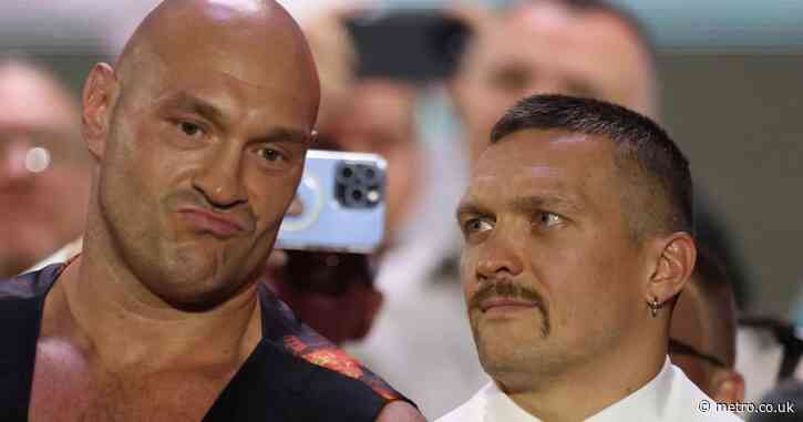 Cuts, conspiracy theories and Saudi cash: The wild road to undisputed for Tyson Fury and Oleksandr Usyk