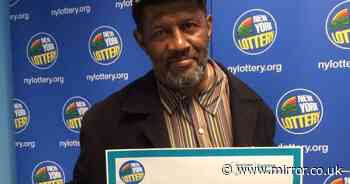 Man found £19million winning lottery ticked in old shirt just two days before it expired