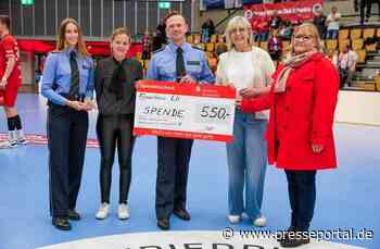 POL-PPRP: Team gegen Häusliche Gewalt - 550 Euro an Frauenhaus gespendet