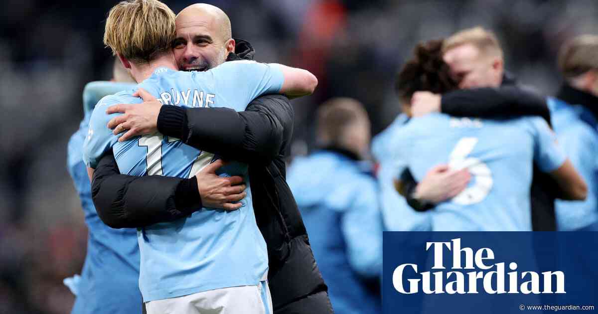 Guardiola’s obsessive will to win takes Manchester City to verge of history
