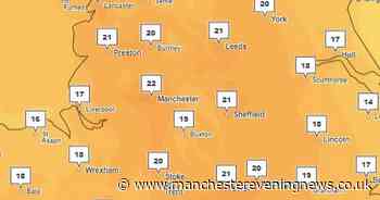 Full weather forecast as Greater Manchester to be hotter than Barcelona today