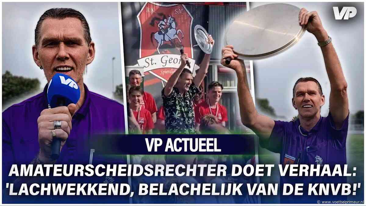 Veelbesproken amateurscheidsrechter doet zijn verhaal: 'Lachwekkend van KNVB'