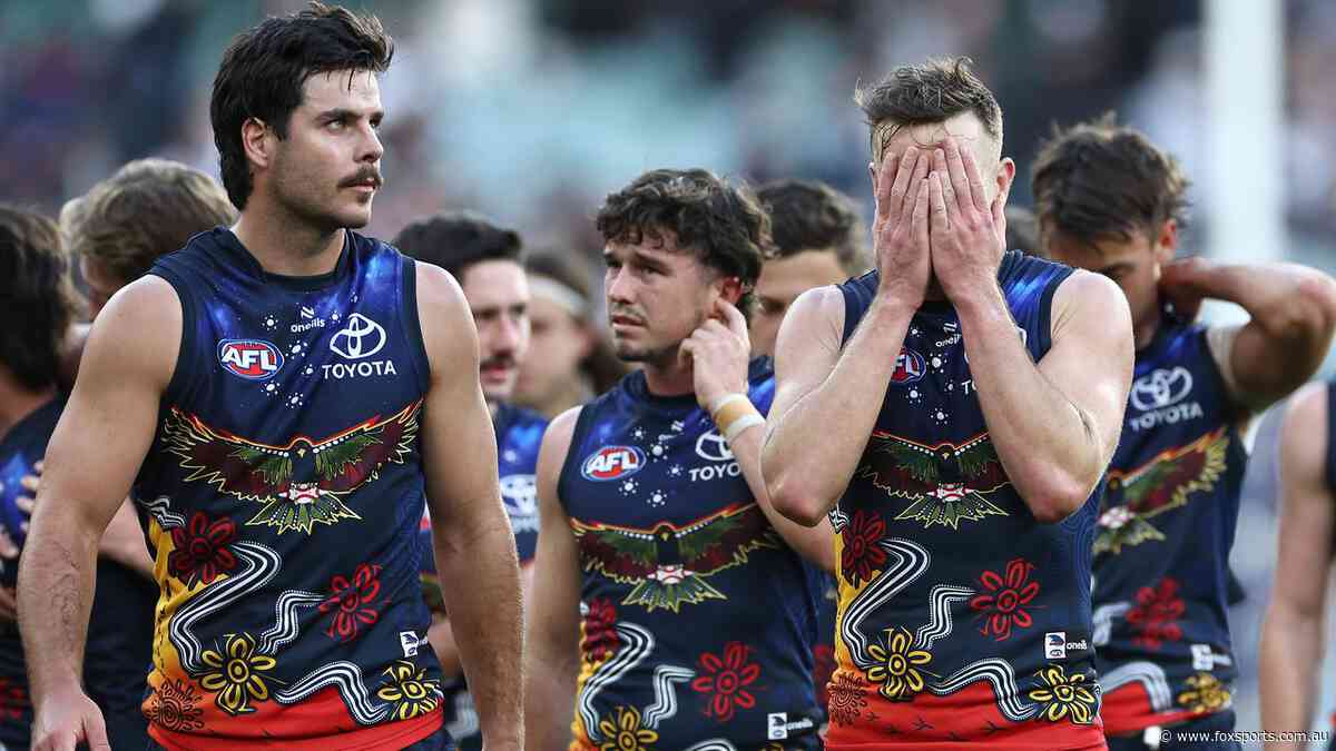 ‘He’s extremely fast…’: Nicks addresses contentious call, but Crows ‘sick of learning’ after close loss