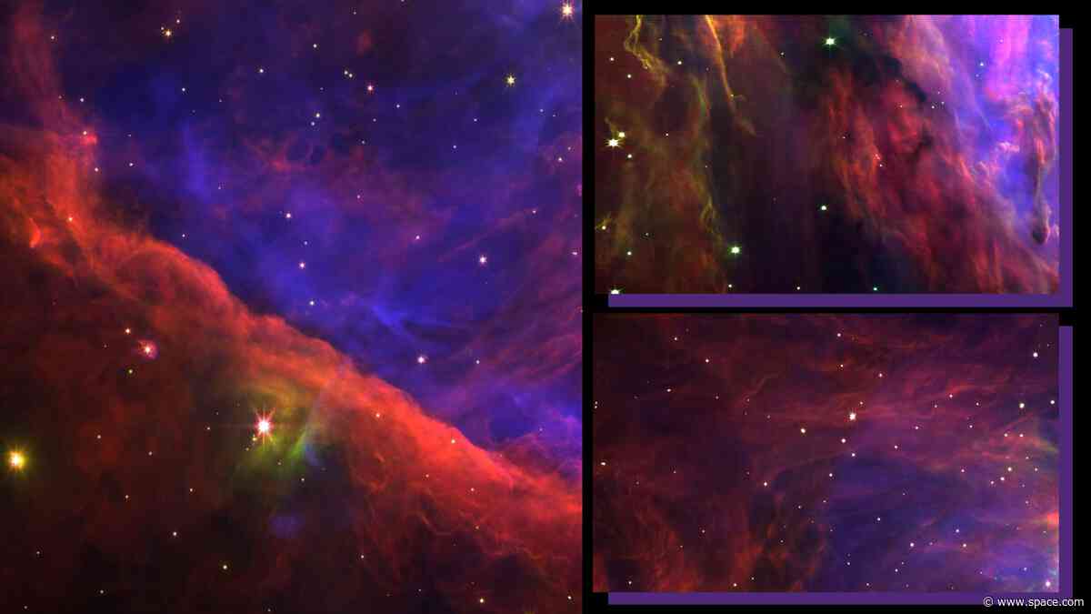 James Webb Space Telescope sees Orion Nebula in a stunning new light (images)