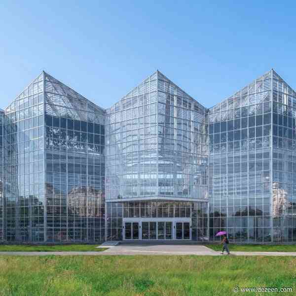 Van Bergen Kolpa Architecten designs Vertical Farm Beijing as a "beacon in the city"