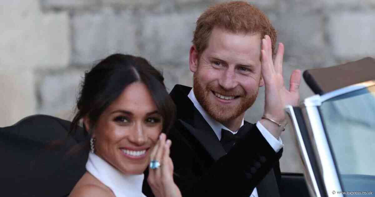 Meghan Markle and Prince Harry's secret wedding day message fans have only just cracked