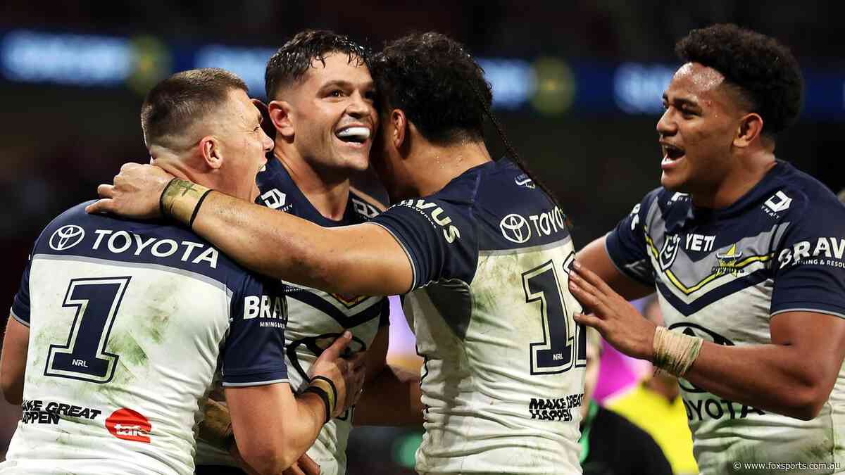LIVE NRL: Burns double haunts old team as Cowboys take control over Souths