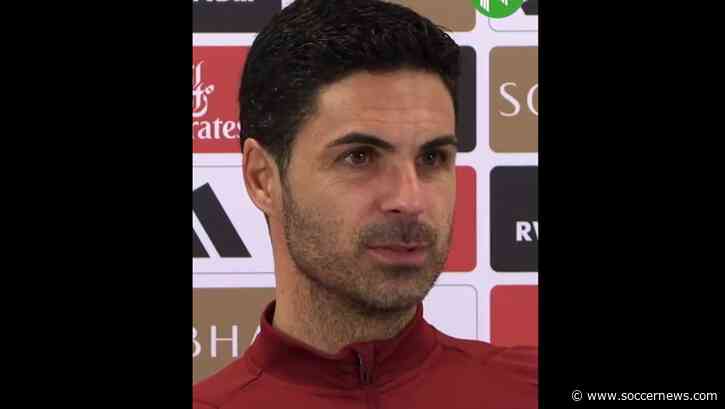“60,000 people” – Arsenal boss Mikel Arteta on who will be monitoring the Manchester City score on Sunday (Video)