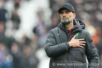 Jurgen Klopp's heartfelt message to Liverpool fans in surprising move