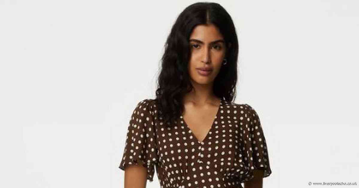 Marks & Spencer's 'flattering' £49 polka dot dress that 'looks expensive'