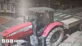 Tractor driver appeal after crossing damaged