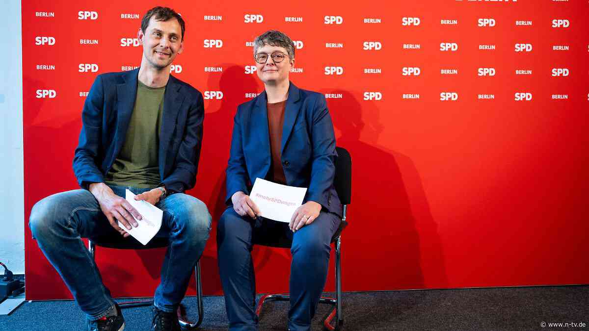 Mitglieder haben entschieden: Martin Hikel und Nicola Böcker-Giannini sollen Berliner SPD führen