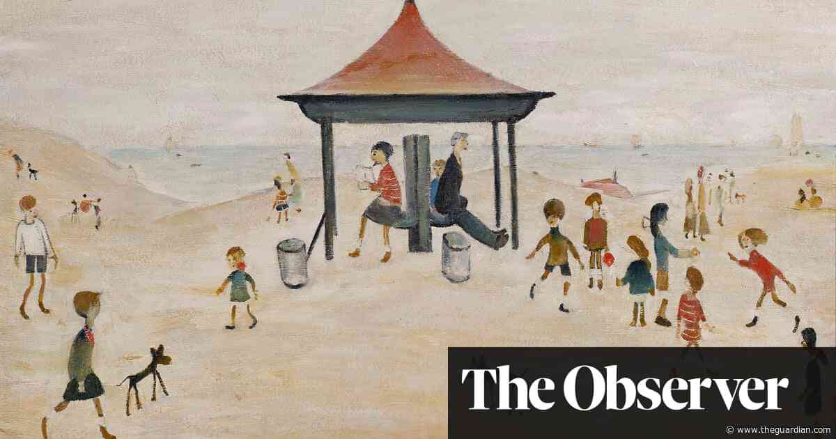 ‘I put his matchstick men in the bin’: Lowry’s lost sketches go on display for first time