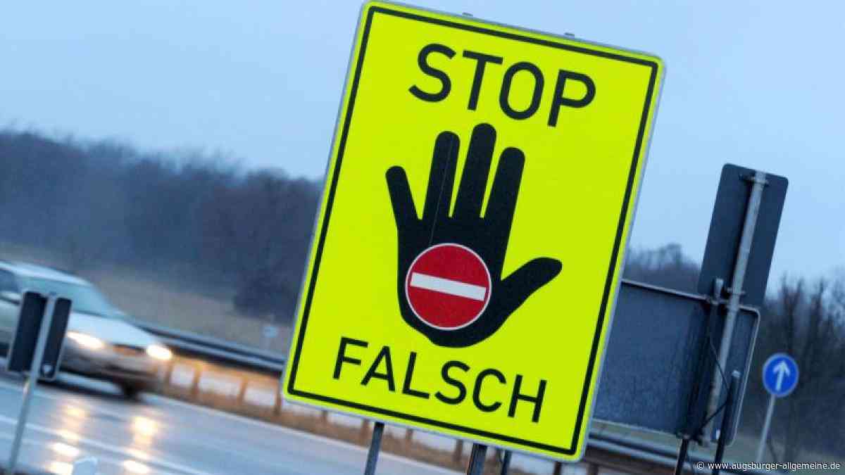 Polizei sucht Zeugen für Falschfahrer auf der A96 bei Windach