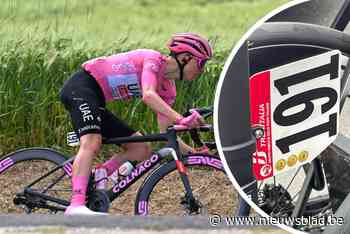 Filippo Ganna krijgt er nu ook eentje: Giro-rijders krijgen sticker op kaderplaatje per ritzege en dagen in leiderstrui