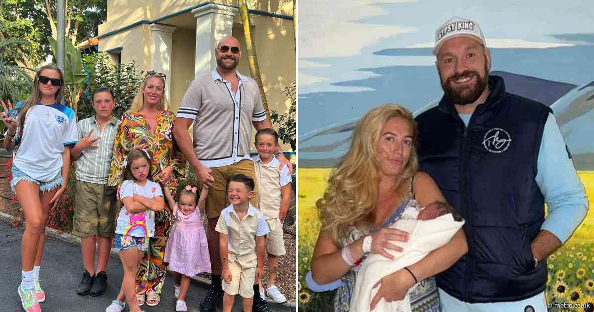 Inside Paris and Tyson Fury’s huge family, from their children’s unusual names to their long relationship