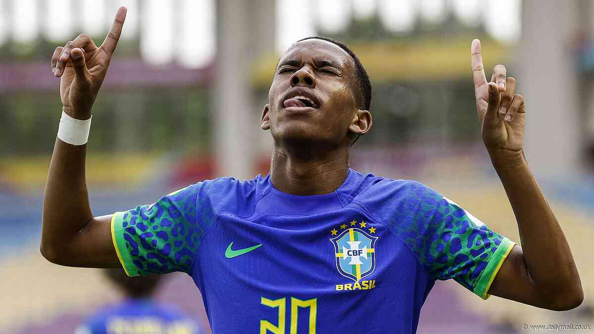 Chelsea agree initial £29m deal to sign 17-year-old Brazil prodigy Estevao Willian, nicknamed 'Messinho' - as Tottenham and Aston Villa express interest in Blues midfielder