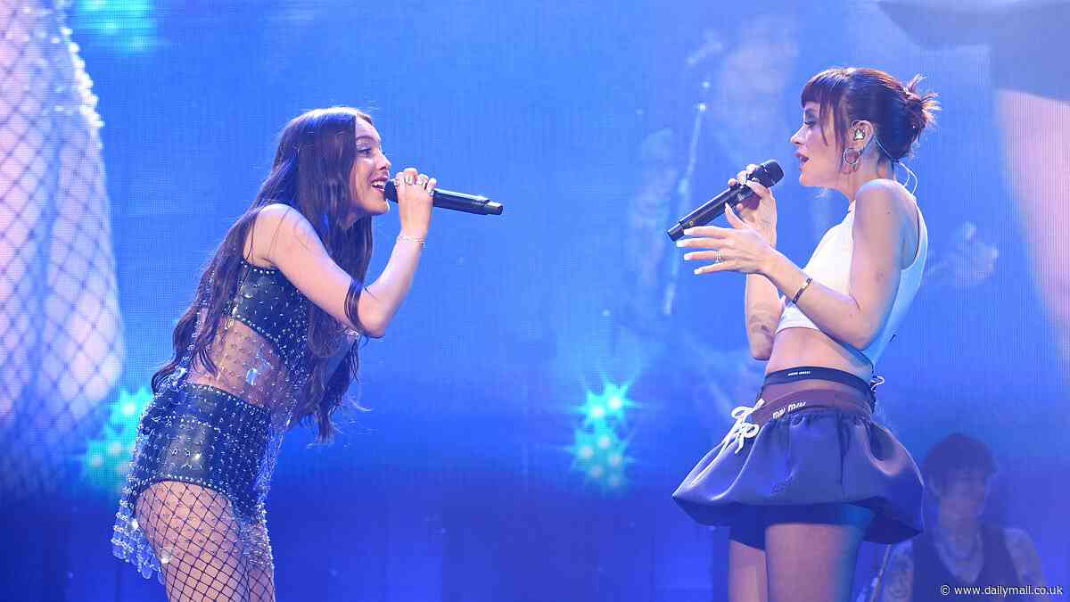 Olivia Rodrigo sends fans wild and reunites with Lily Allen once again as the Smile hitmaker joins her on stage at the O2 for iconic duet