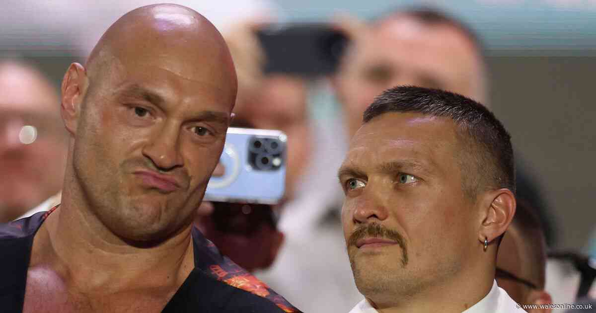 Tyson Fury vs Oleksandr Usyk: Start time, TV channel and cost