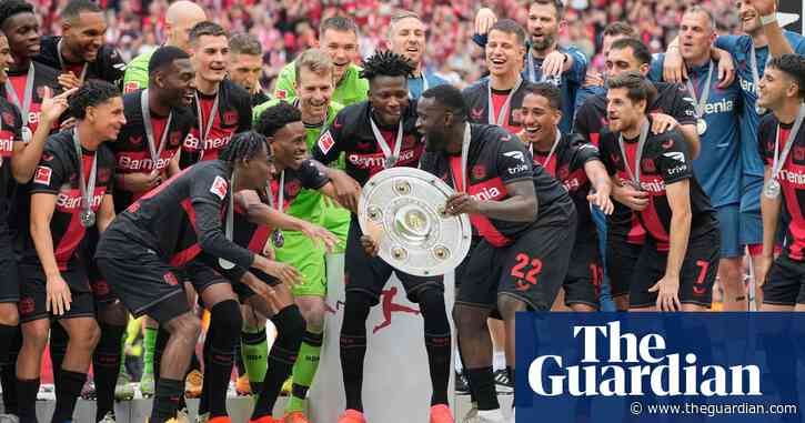 European football: Bayer Leverkusen complete unbeaten Bundesliga season