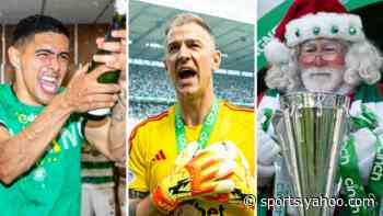 Five goals, Hart's farewell & Santa - how Celtic's trophy day unfolded